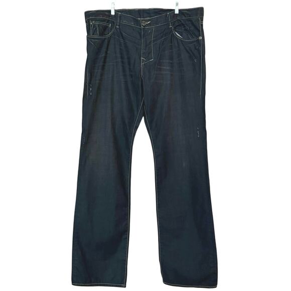 Monarchy Y2K 40 x 37 LONG vintage paper tag TALL relaxed fit men's boot cut - Picture 1 of 13
